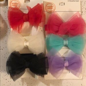 Headbands with bows
